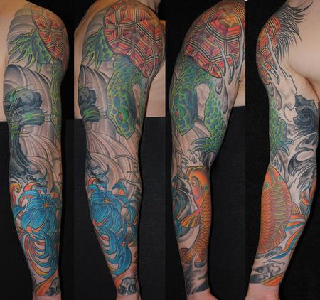 Larry DiGiusto - Japanese inspired sleeve